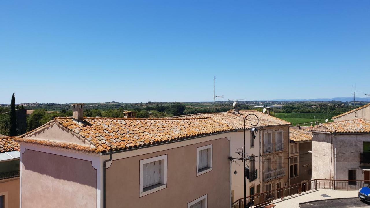 Les Barons De Guers Villa Castelnau-de-Guers Luaran gambar